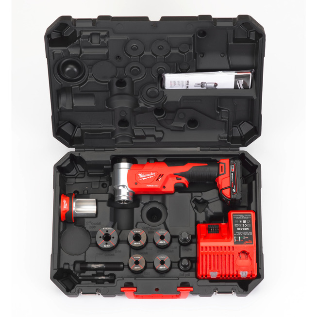 Milwaukee Akku hydraulický děrovač M18 Hkp/2.0 Ah Set