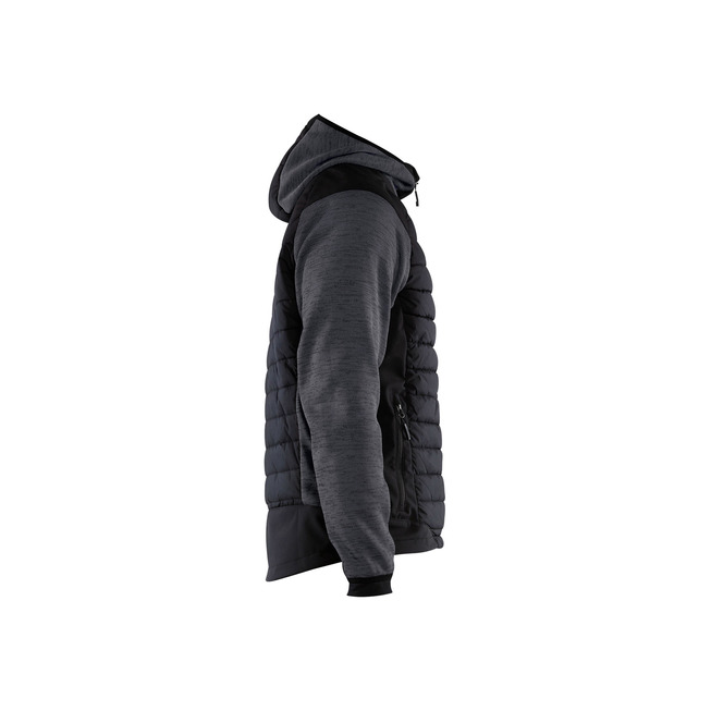 Hybrid Jacke Dunkelgrau/Schwarz L