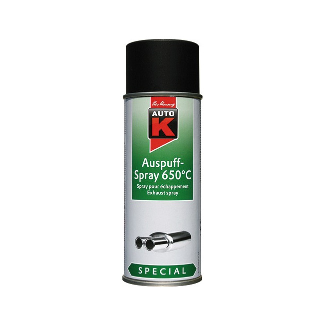 AUTO-K Auspuff Spray 650°C schwarz 400 ml