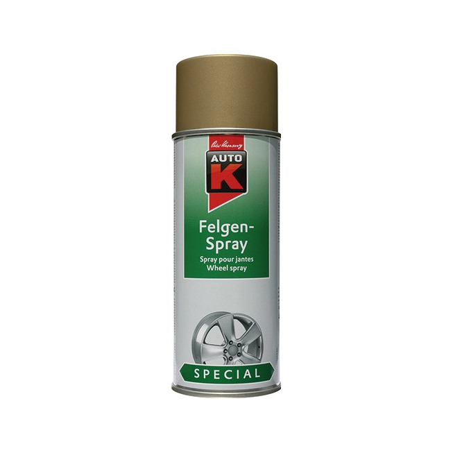 AUTO-K Felgen Spray Lack Spray gold 500 ml