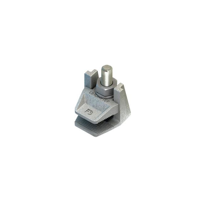 Lindapter® svorka s přírubou dvojitá Typ F3 se šroubem - temperovaná litina - žárový zinek - F320NC
