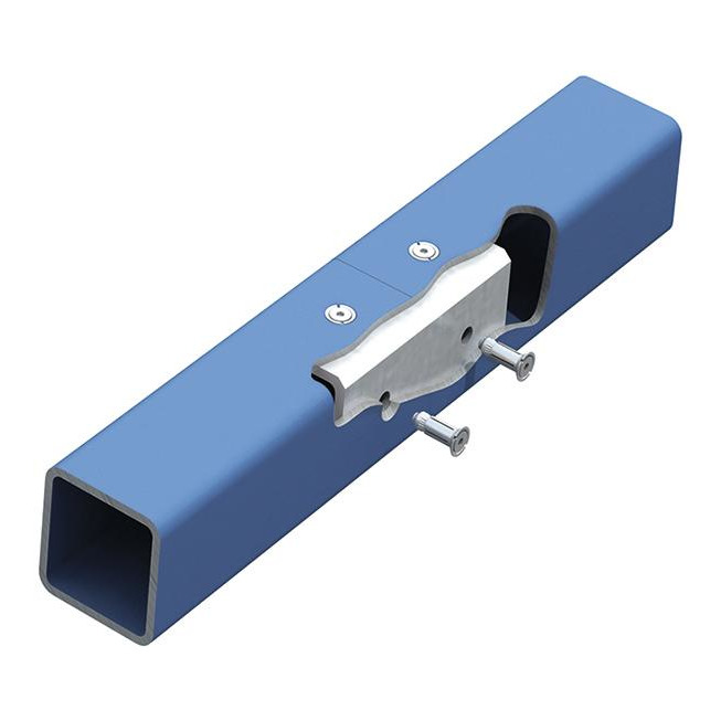 Lindapter® Hollo-Bolt Flush Fit Typ HBFF - Stahl - verzinkt blau - M12 X 55 - HBFF12-1