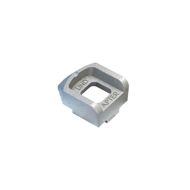 Lindapter® svorka Typ A - krátká - temperovaná litina - žárový zinek - A12S