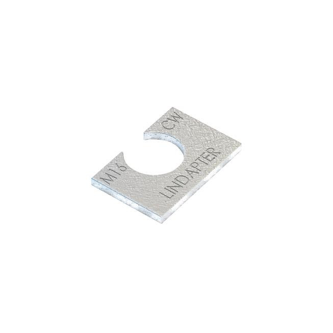 Lindapter® vyrovnávací podložka Typ CW - ocel - žárový zinek - CW20
