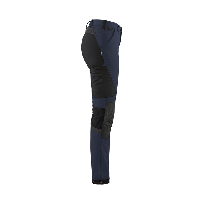 Damen Service Arbeitshose 4-Wege-Stretch Dunkel Marineblau/Schwarz C36