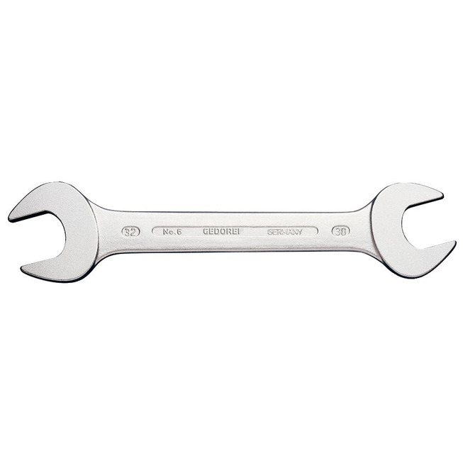 Gedore plochý klíč oboustranný chromvanadiová ocel vel. 30 x 32 mm DIN 3110