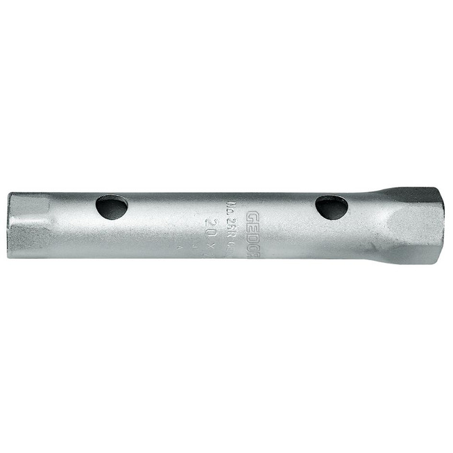 GEDORE 6-Kant-Doppel-Rohrsteckschlüssel DIN 896B SW 14 x 15 mm