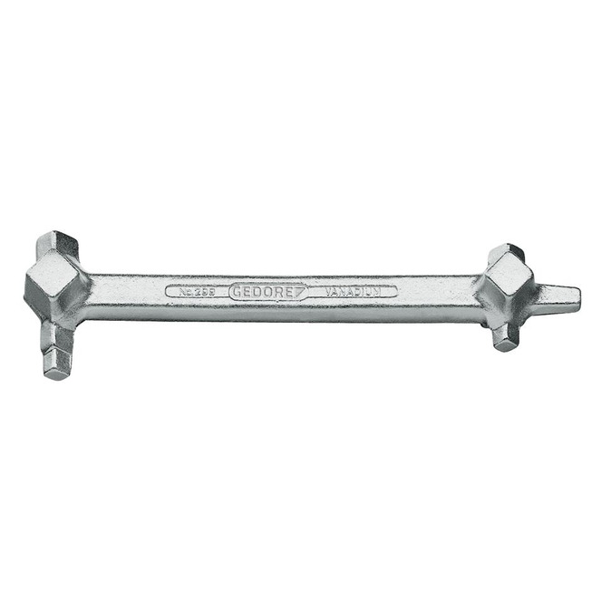 Čípkový klíč pochromovaný 220 mm dlouhý Gedore 299