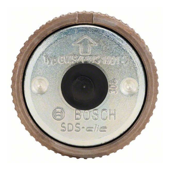 SDS clic Schnellspannmutter, 14 mm Dicke. Für kleine Winkelschleifer