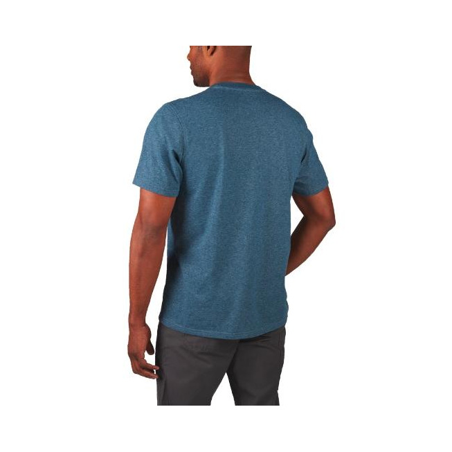 HTSSBLU-S Hybrid-T-Shirt blau