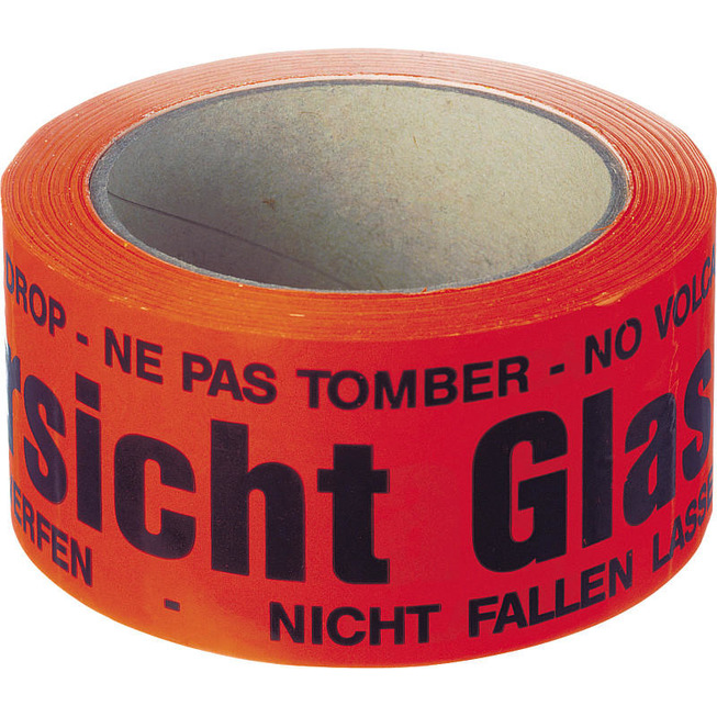 WARNBAND VORSICHT GLAS BAND 66M X 50MM