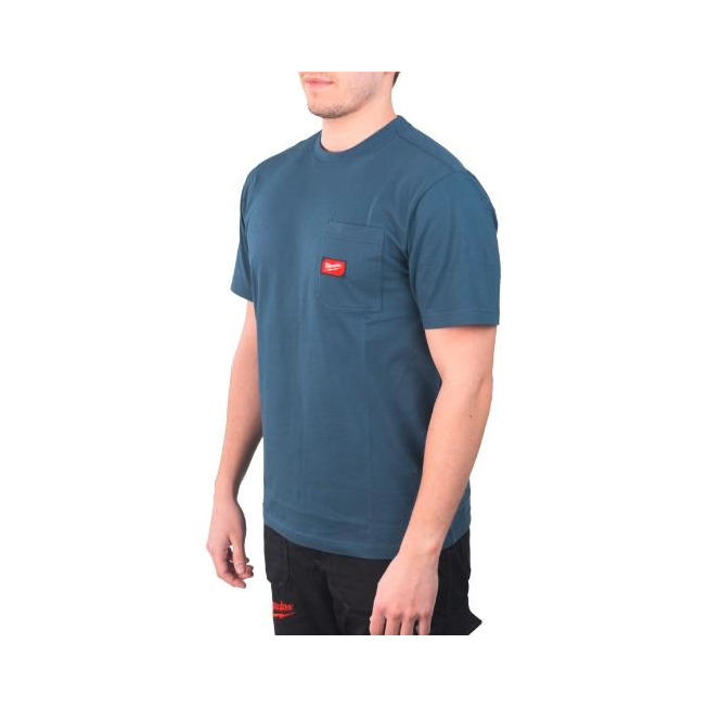 WTSSBLU-M Arbeits-T-Shirt blau